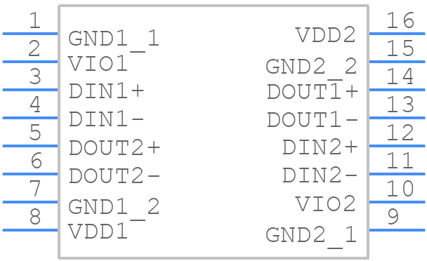 ADN4621BRIZ - Analog Devices - PCB symbol