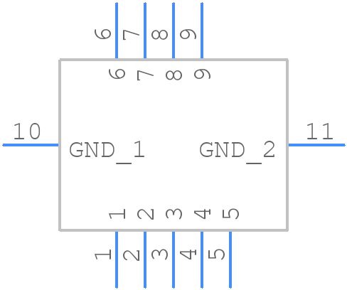 XM3B-0922-501 - OMRON Electronics - PCB symbol