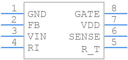 SG6841S - SYSTEM GENERAL CORP - PCB symbol