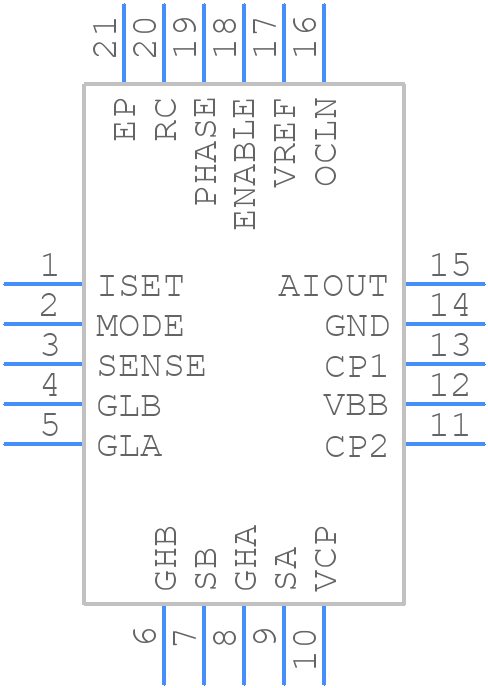 A4956GESTR-T - Allegro Microsystems - PCB symbol