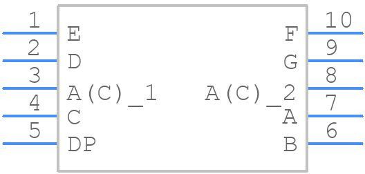 TDSL1160 - Vishay - PCB symbol