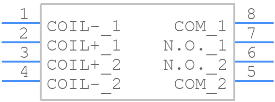 ST2-L2-DC24V-F - Panasonic - PCB symbol