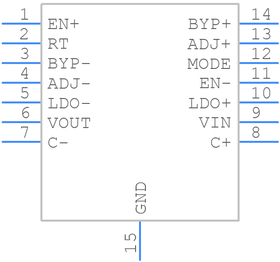 LTC3260IDE#TRPBF - Analog Devices - PCB symbol