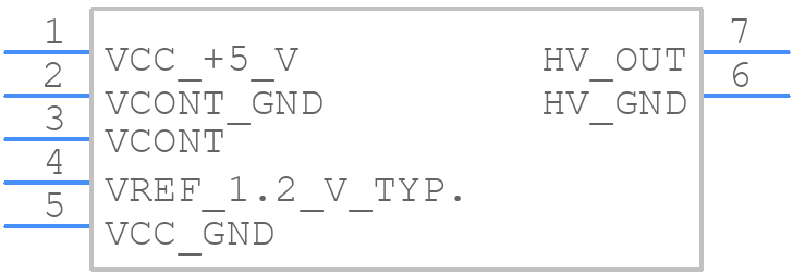 C10940-03 - Hamamatsu - PCB symbol