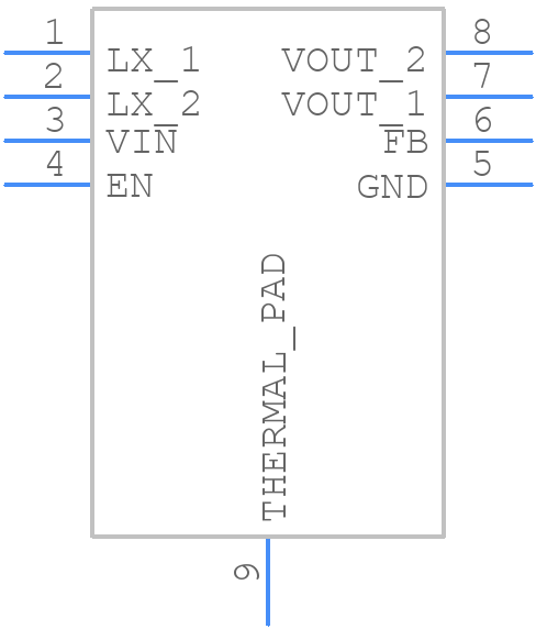 AP2007SPER - Wuxi Chipown Micro-electronics - PCB symbol