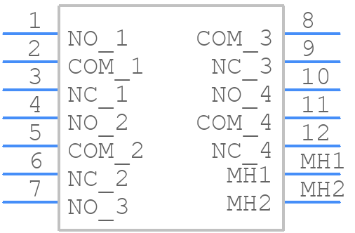 7401MD9AV2BE - LITTELFUSE - PCB symbol