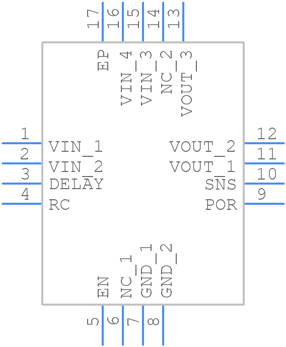 MIC68400-1.2YML-TR - Microchip - PCB symbol