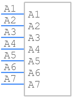 54101-G0807LF - Amphenol - PCB symbol