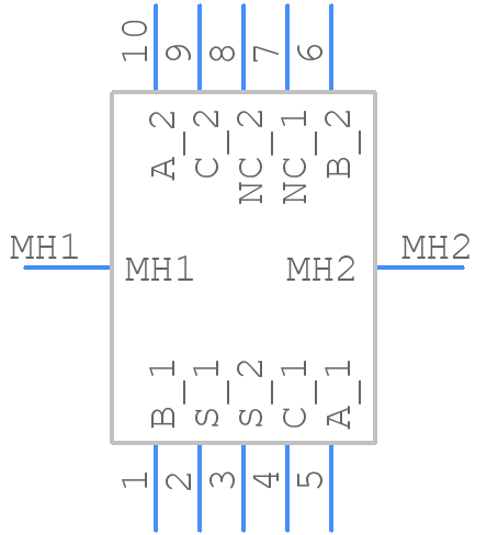 E37-VT6332-1 - ELMA - PCB symbol