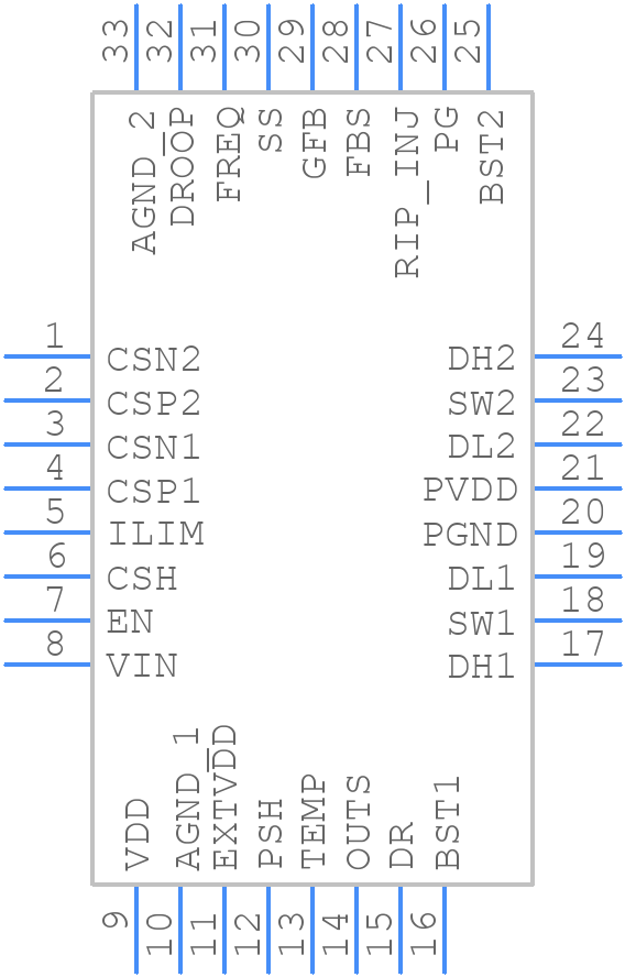 MIC2133YML-TR - Microchip - PCB symbol