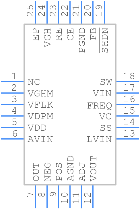 LM3311SQ-HIOP/NOPB - Texas Instruments - PCB symbol