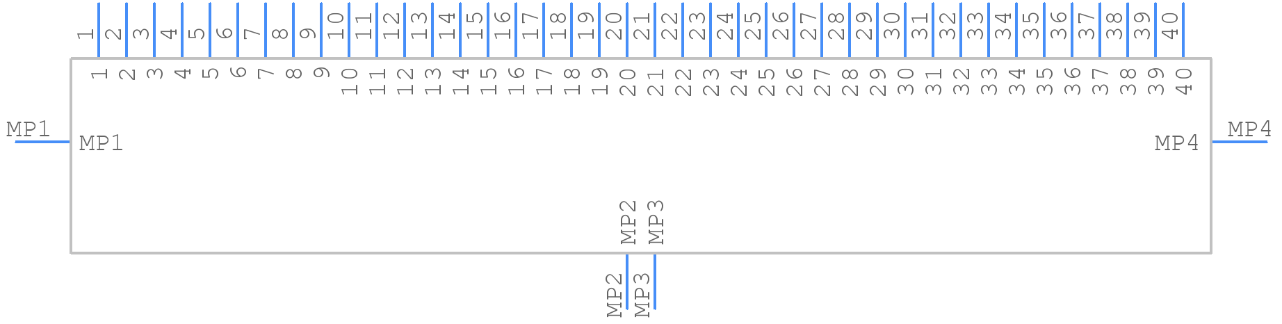 F32Q-1A7H1-11040 - Amphenol - PCB symbol