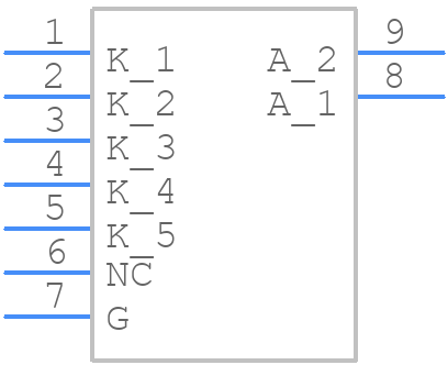 TN4050HP-12L2Y - STMicroelectronics - PCB symbol