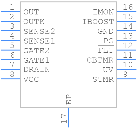 LT4239ADE#PBF - Analog Devices - PCB symbol