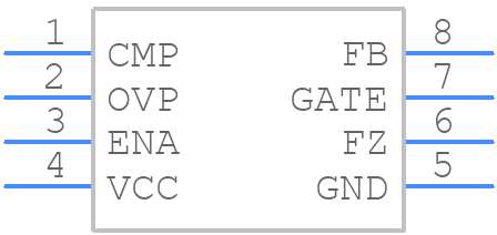 df6115 - GSW - PCB symbol