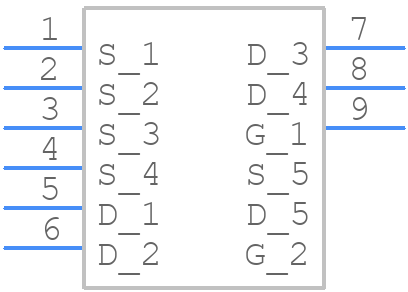 IQE050N08NM5CGSCATMA1 - Infineon - PCB symbol