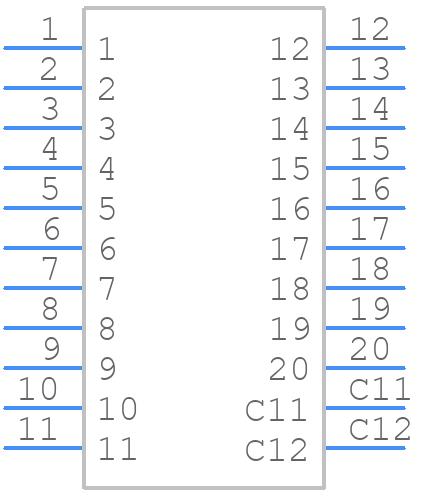 71AF36-02A10N - Grayhill - PCB symbol