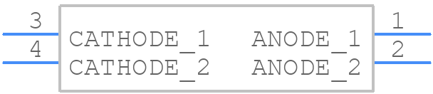 AFBR-S4K11C0125B - Avago Technologies - PCB symbol