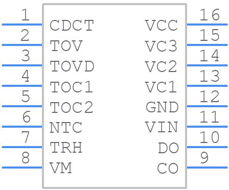 BM3452HEDC-S16A - BYD - PCB symbol