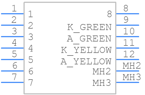 RJHSE5381H1 - Amphenol - PCB symbol