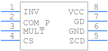 L6562AD - STMicroelectronics - PCB symbol