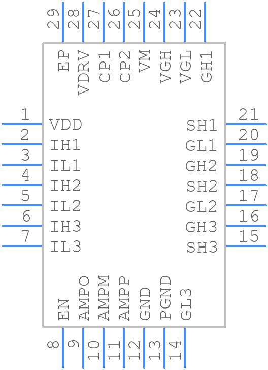 NCD83591MNTXG - onsemi - PCB symbol