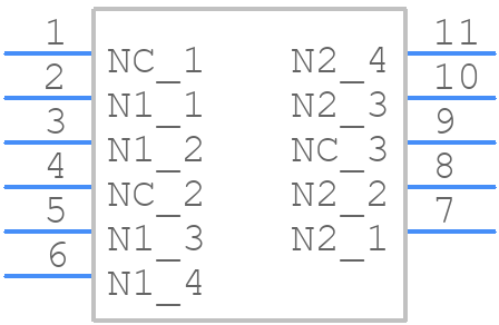 PH9407.504NLT - Pulse Electronics - PCB symbol