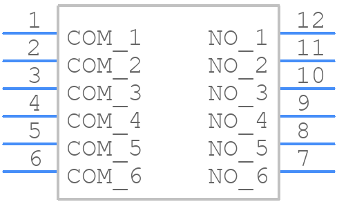 BPA06SBR - LITTELFUSE - PCB symbol