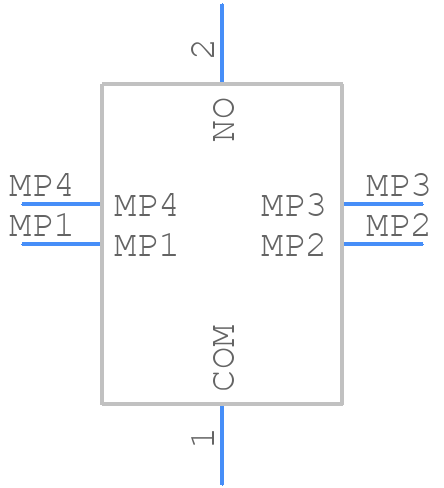 CVS-01B - Nidec Copal - PCB symbol