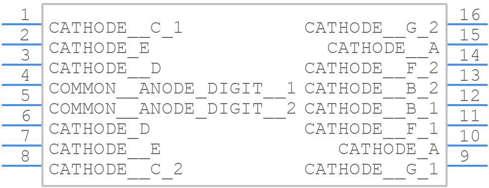 LTD-482EC - Lite-On - PCB symbol