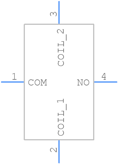 HE24-1A83 - STANDEXMEDER - PCB symbol