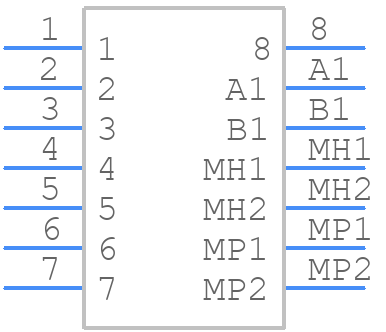 Y-CONJACK-21 - Yamaichi - PCB symbol