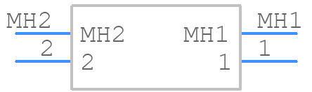 ML-280-S2H3YS-2P - Sato Parts - PCB symbol