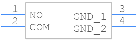 CT1102VS2.8F160 - CIT Relay & Switch - PCB symbol