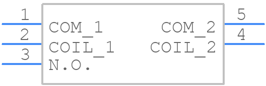 J1021AS16VDC.36 - CIT Relay & Switch - PCB symbol