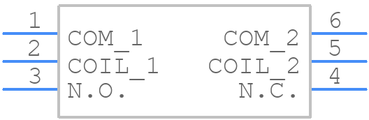 J1021CS15VDC.36 - CIT Relay & Switch - PCB symbol