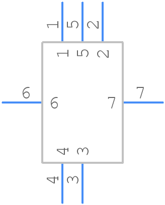 HC125A - Taoglas - PCB symbol