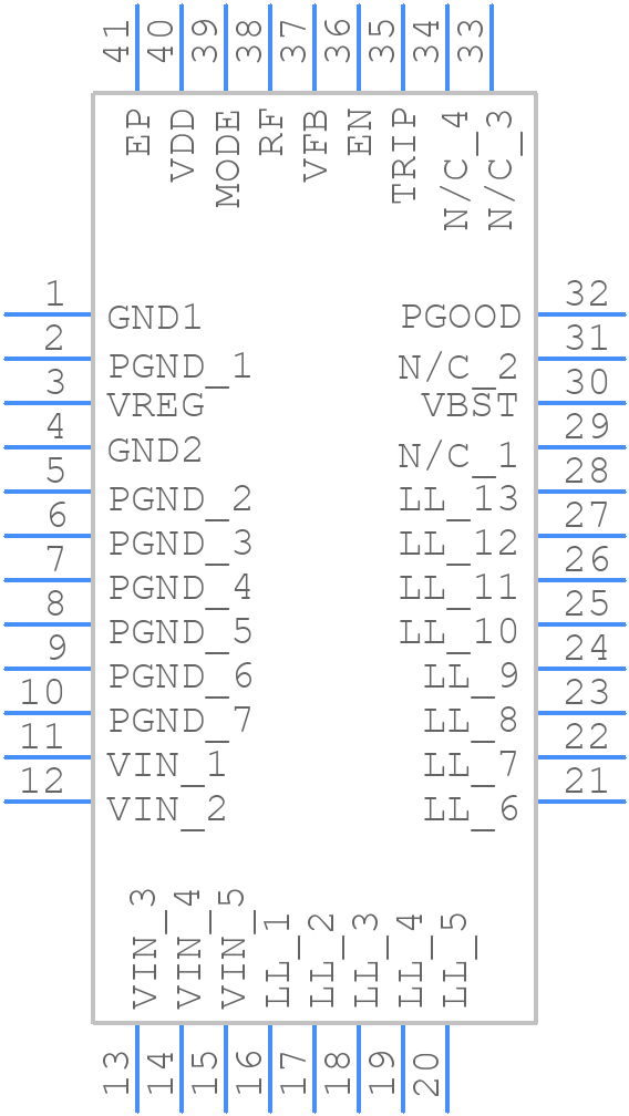 TPS53315RGFR - Texas Instruments - PCB symbol