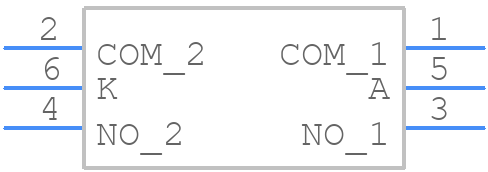 TM2-21-L2 - Nidec Copal - PCB symbol