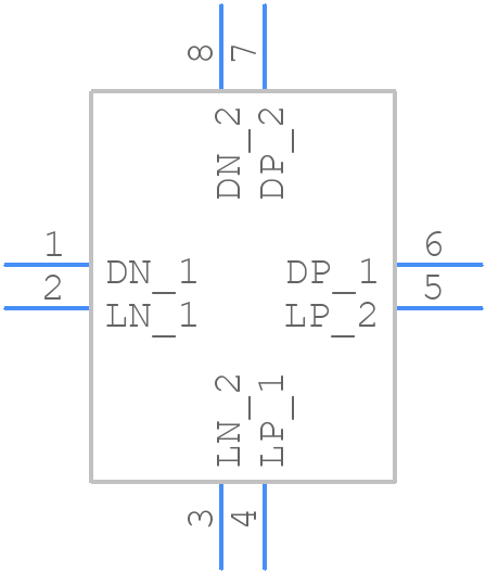 AK9700AE - Asahi Kasei Microdevices - PCB symbol