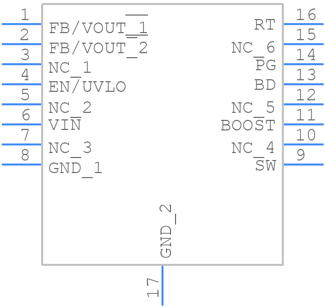 LT3990IMSE-3.3#PBF - Analog Devices - PCB symbol