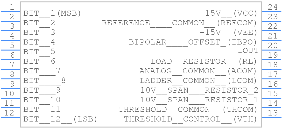 AD568KQ - Analog Devices - PCB symbol