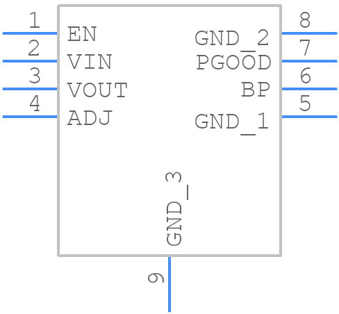 XRP6272IDBTR-F - MaxLinear, Inc. - PCB symbol