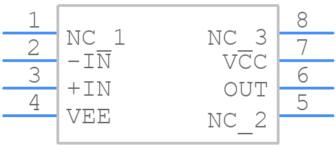 AD8665ARZ-REEL - Analog Devices - PCB symbol