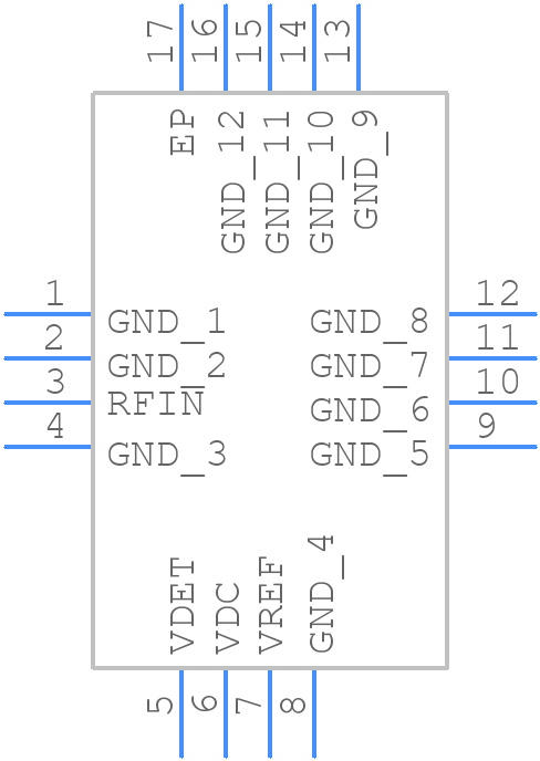 MADT-011000-TR1000 - MACOM - PCB symbol
