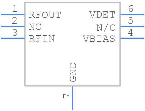 MACP-010572-TR1000 - MACOM - PCB symbol