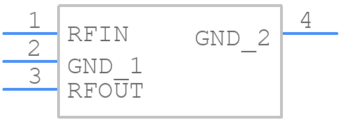 MAAM-011162-TR1000 - MACOM - PCB symbol