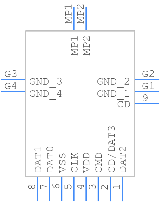 2199303-2 - TE Connectivity - PCB symbol