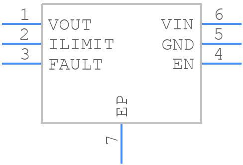 MIC2039EYMT-TR - Microchip - PCB symbol