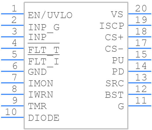 TPS48111LQDGXRQ1 - Texas Instruments - PCB symbol